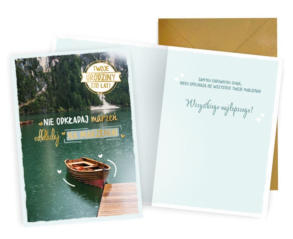 TICKET PR-525 BIRTHDAY BOAT PASSION CARDS - CARDS